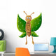 Cute green butterfly Wall Decal
