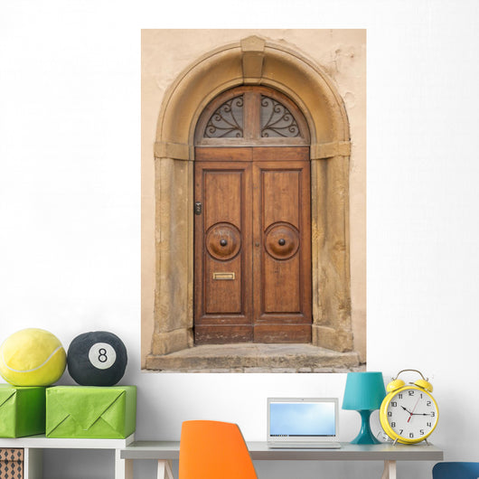 Vecchia Porta Di Legno