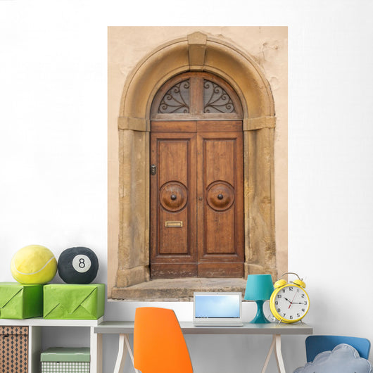 Vecchia Porta Di Legno