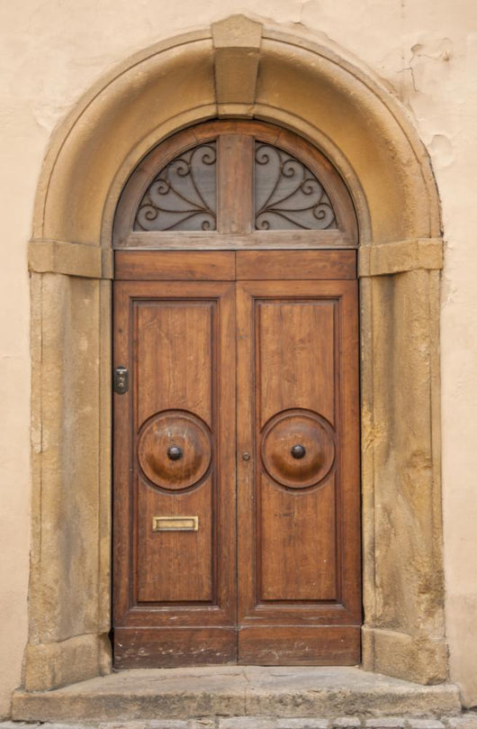 Vecchia Porta Di Legno