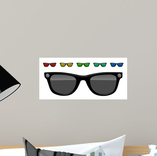 sunglasses Wall Decal