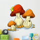 Mushroom and Caterpillar