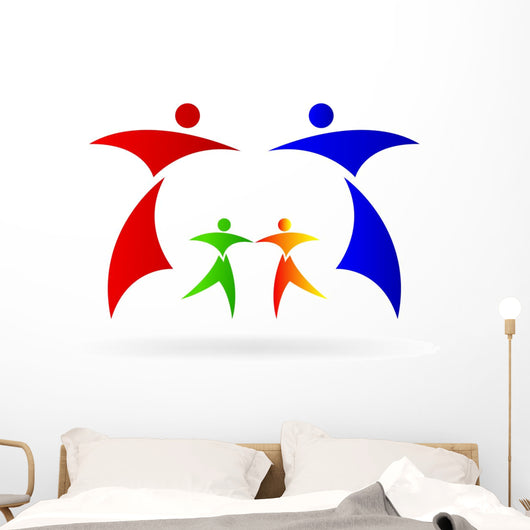 logo family Wall Decal