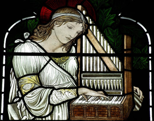 Angel Making Music