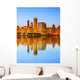 City Chicago Usa Sunset Wall Decal