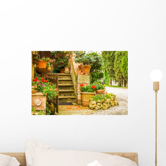 Beautiful Decorated Entrance to
