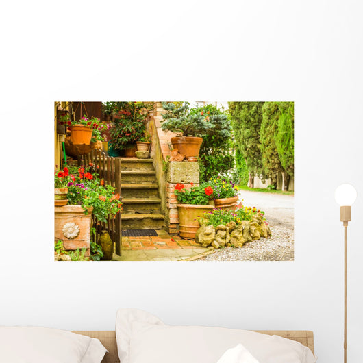 Beautiful Decorated Entrance to