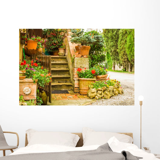 Beautiful Decorated Entrance to