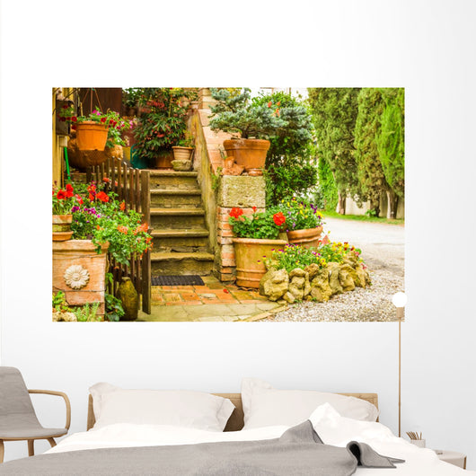 Beautiful Decorated Entrance to