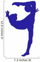 Rhythmic Gymnastics Wall Decal