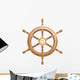 Ship Wheel Wall Mural
