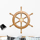 Ship Wheel Wall Mural