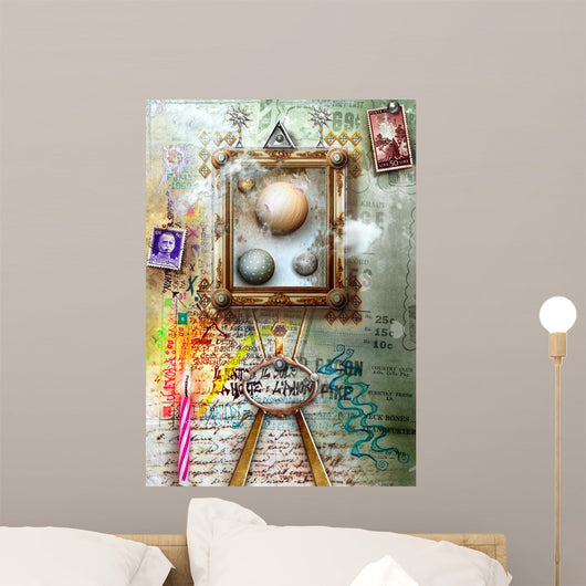 Anywhere out of the World Series Wall Mural