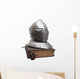 Helmet on book Wall Decal