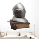Helmet on book Wall Decal