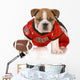 Football Dog Wall Decal