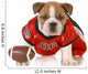 Football Dog Wall Decal