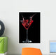 Red Cocktail Splashing into