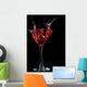 Red Cocktail Splashing into