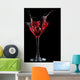 Red Cocktail Splashing into