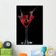 Red Cocktail Splashing into