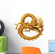 Golden dragon Wall Decal
