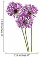 allium flowers Wall Decal