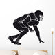 American Football Player Silhouette