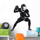 American Football Player Silhouette