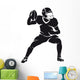 American Football Player Silhouette
