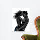 stylish lovers couple Wall Decal