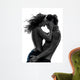 stylish lovers couple Wall Decal