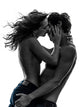 stylish lovers couple Wall Decal