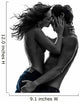 stylish lovers couple Wall Decal