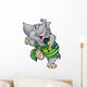 Elephant with Microphone Wall Decal