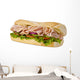 Submarine sandwich Wall Decal