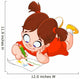 Little Girl Drawing