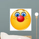 Emoticon With Clown Nose Wall Decal