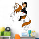 Horse Riding Wall Decal