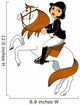 Horse Riding Wall Decal
