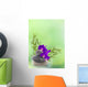 Asian Bouquet, Orchid, Bamboo and Pebbles Wall Mural