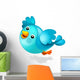 Cartoon Blue Bird Illustration