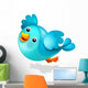 Cartoon Blue Bird Illustration
