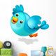 Cartoon Blue Bird Illustration