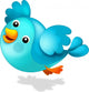 Cartoon Blue Bird Illustration