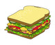sandwich Wall Decal