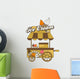 Booth Stand Ice Cream Wall Decal