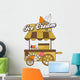 Booth Stand Ice Cream Wall Decal