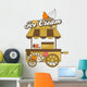 Booth Stand Ice Cream Wall Decal