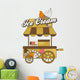 Booth Stand Ice Cream Wall Decal